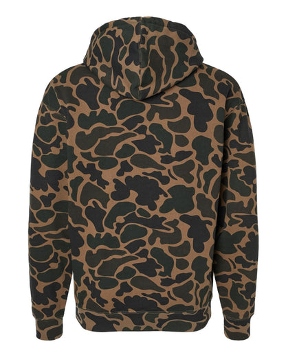 Independent Trading Co. Heavyweight Hooded Sweatshirt IND4000 #color_Duck Camo