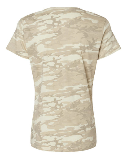 LAT Women's Fine Jersey Tee 3516 #color_Natural Camo