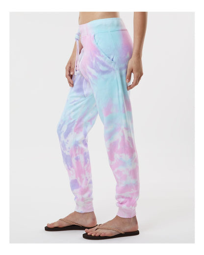 Colortone Tie-Dyed Joggers 8999 #colormdl_Cotton Candy