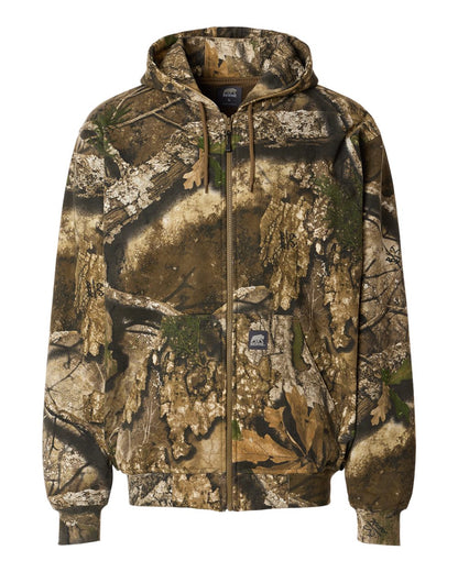 Berne Apparel Men's Heritage Thermal Lined Hooded Sweatshirt SZ101 #color_Realtree Apx