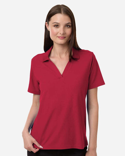 CORE365 Women's Resolve CVC Performance Pique Polo CE106W #colormdl_Classic Red