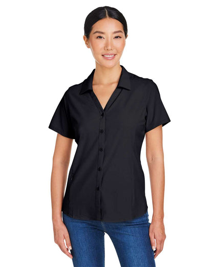 CORE365 Women's Ultra UVP® Marina Shirt CE510W #colormdl_Black