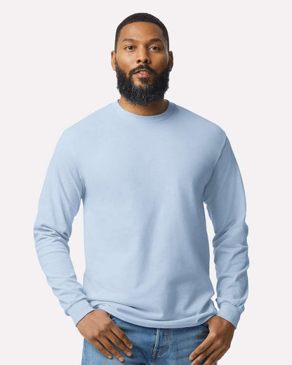 Gildan Unisex Heavy Cotton™ Long Sleeve T-Shirt 5400 #colormdl_Light Blue