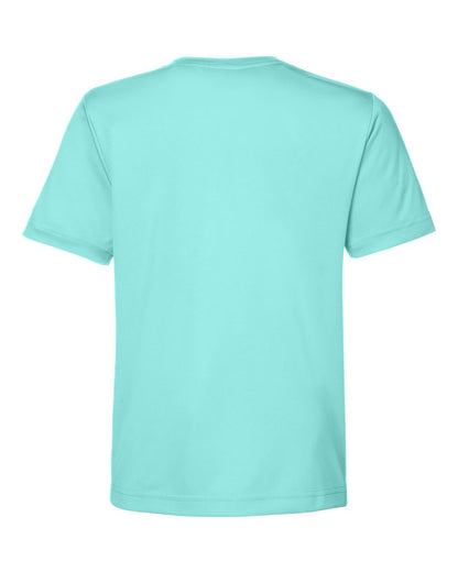 CORE365 Youth Capital Performance T-Shirt CE10Y #color_Sea Glass