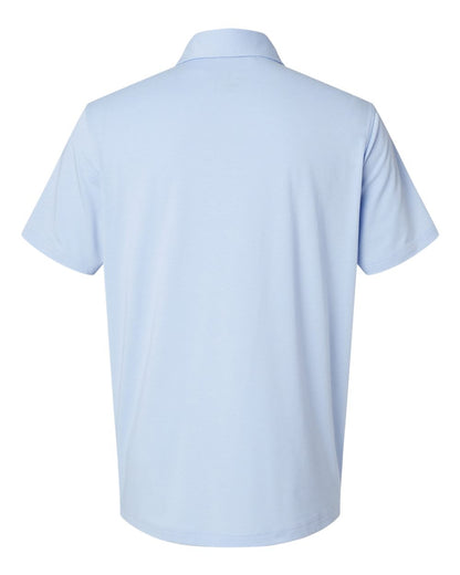 Adidas Men's Blended Polo A590 #color_Blue Dawn Melange
