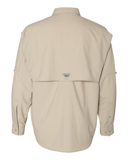 Columbia PFG Bahama™ II Long Sleeve Shirt 212463 #color_Fossil