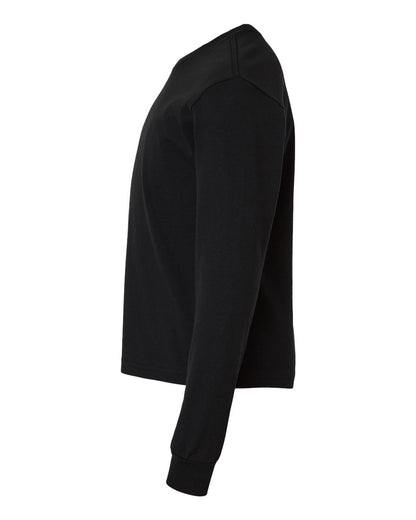 BELLA + CANVAS Youth 6oz. Heavyweight Long Sleeve Tee 3511Y #color_Black