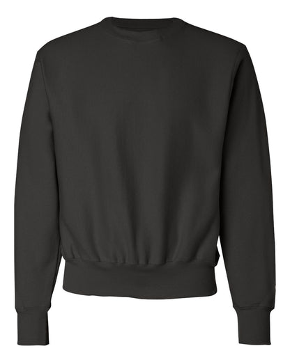 Champion Unisex Reverse Weave® Crewneck Sweatshirt S149 #color_Black