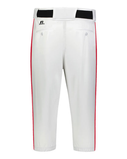 Russell Athletic Unisex 2.0 Piped Diamond Series Knickers R21LGM #color_White/ True Red