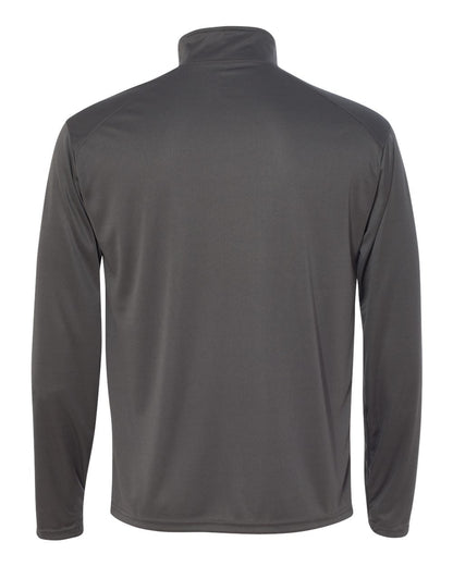 Badger B-Core Quarter-Zip Pullover 4102 #color_Graphite/ Black