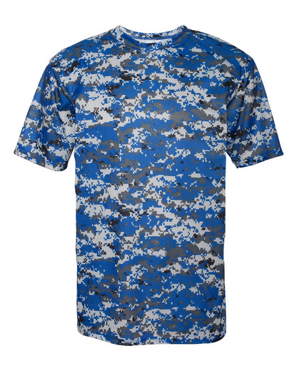 Badger Digital Camo T-Shirt 4180 #color_Royal Digital