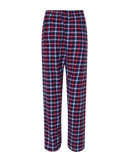 Boxercraft Harley Flannel Pants BM6624 #color_Red Blue Plaid