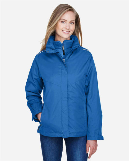 CORE365 Women's 3-in-1 Jacket with Fleece Liner 78205 #colormdl_True Royal