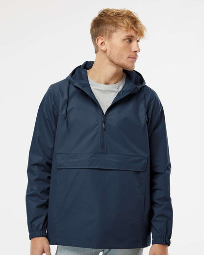 Independent Trading Co. Nylon Anorak EXP94NAW #colormdl_Classic Navy