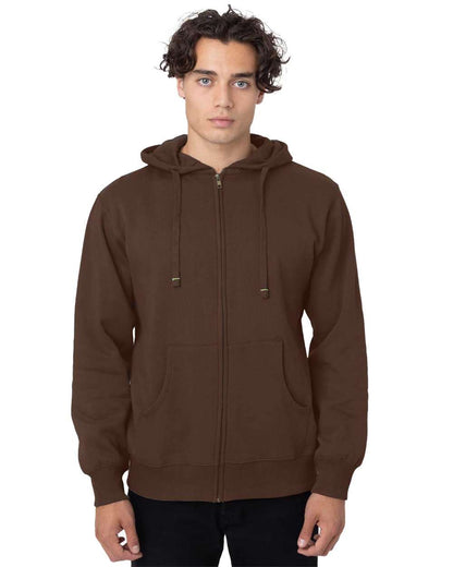 econscious Unisex Heritage Full-Zip Hooded Sweatshirt EC5650 #colormdl_Earth