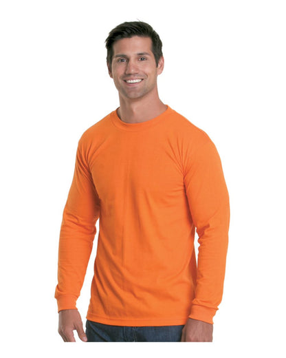 Bayside USA-Made Performance Long Sleeve T-Shirt 5360 #color_Bright Orange