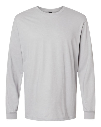 Gildan Softstyle® CVC Long Sleeve T-Shirt 67400 #color_Cement