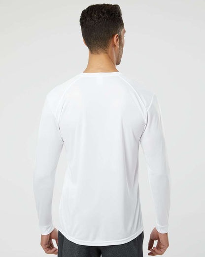 Paragon Unisex Long Islander Performance Long Sleeve T-Shirt 210 #colormdl_White