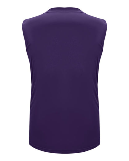 Badger Youth B-Pivot Rev. Tank Top 2566 #color_Purple/ White