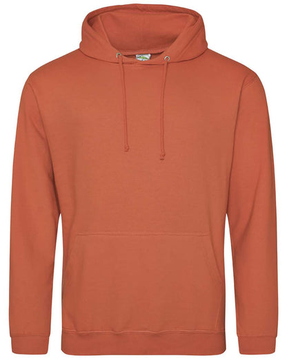 AWDis Unisex College Hooded Sweatshirt JHA001 #color_Burnt Orange