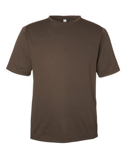 Team 365 Men's Zone Performance Mesh T-Shirt TT15 #color_Sport Dark Brown