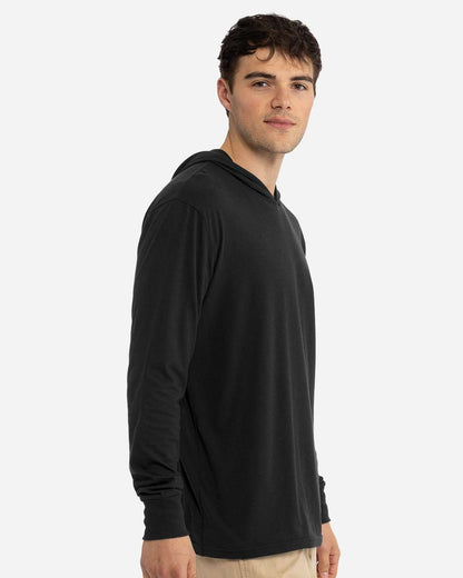 Next Level Unisex CVC Hoodie Long Sleeve T-Shirt 6221 #colormdl_Black