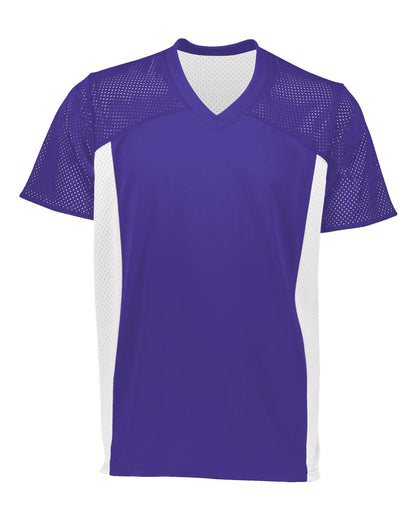 Augusta Sportswear Youth Reversible Flag Football Jersey 265 #color_Purple/ White