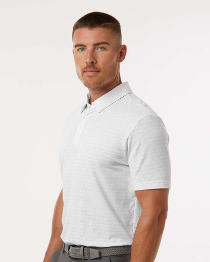 Adidas Men's Blended Printed Polo A702 #colormdl_White