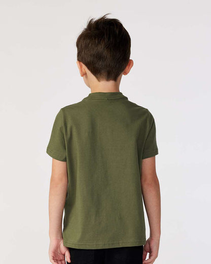 Rabbit Skins Toddler Fine Jersey Tee 3321 #colormdl_Military Green