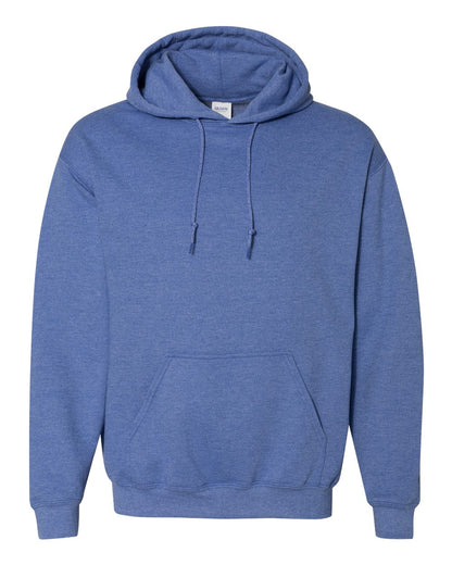 Gildan Unisex Heavy Blend™ Hooded Sweatshirt 18500 #color_Heather Deep Royal