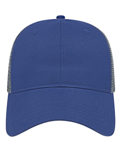 CAP AMERICA X-tra Value Polyester Trucker Cap x800 #color_Royal/ Charcoal