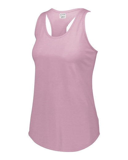 Augusta Sportswear Women's Lux Triblend Tank Top 3078 #color_Dusty Rose Heather