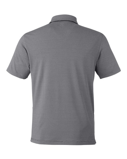 Under Armour Men's Destin Drive Striped Performance Polo 1389853 #color_Black/ White