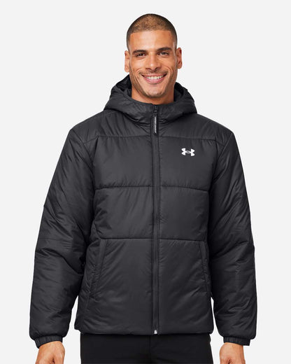 Under Armour Men's LW Insulated Jacket 1389182 #colormdl_Black/ White