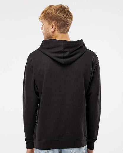 Independent Trading Co. Unisex Midweight Hooded Sweatshirt SS4500 #colormdl_Black