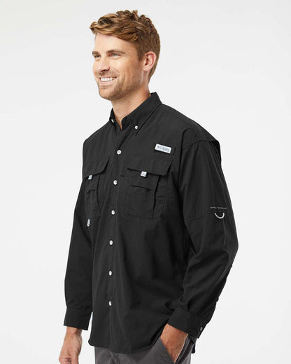 Columbia PFG Bahama™ II Long Sleeve Shirt 212463 #colormdl_Black