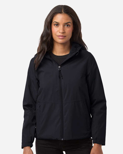 CORE365 Women's Barrier All Season Jacket CE812W #colormdl_Black