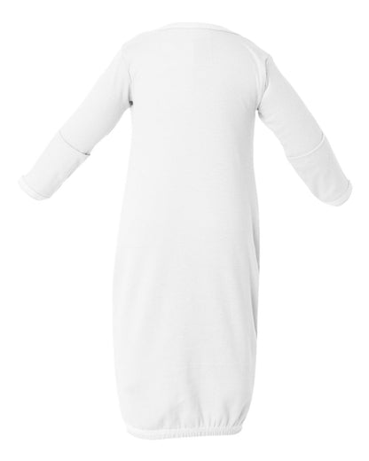 Rabbit Skins Infant Baby Rib Layette 4406 #color_White