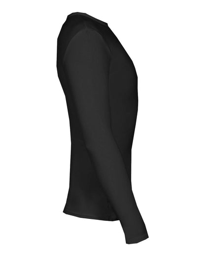 Badger Pro-Compression Long Sleeve T-Shirt 4605 #color_Black