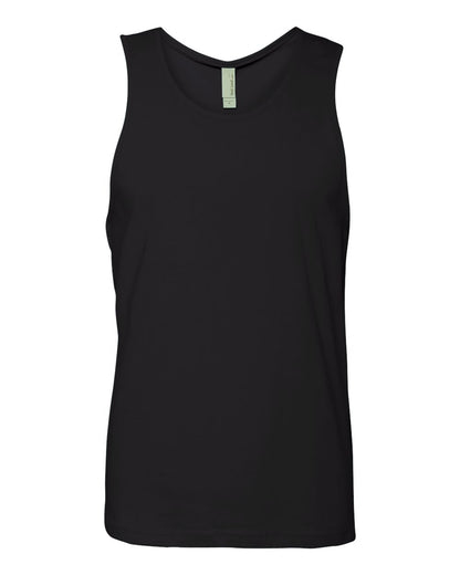 Next Level Cotton Muscle Tank 3633 #color_Black