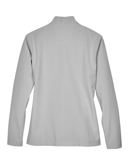 Team 365 Women's Leader Soft Shell Jacket TT80W #color_Sport Silver