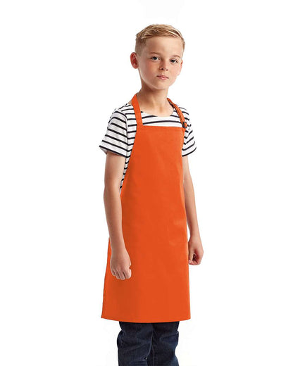 Artisan Collection by Reprime Youth Recycled Apron RP149 #colormdl_Orange