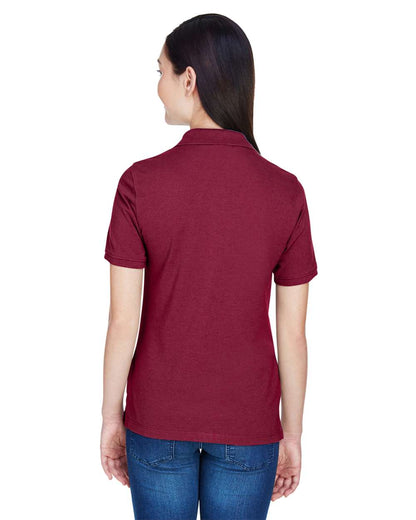 Harriton Women's Easy Blend Polo M265W #colormdl_Wine