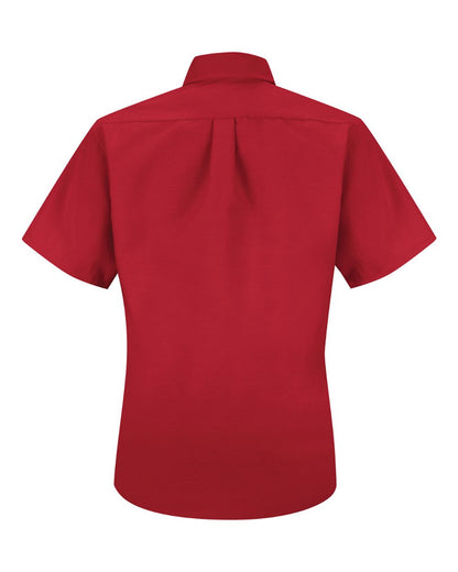 Red Kap Women's Extended Sizes Poplin Dress Shirt SP81EXT #color_Red