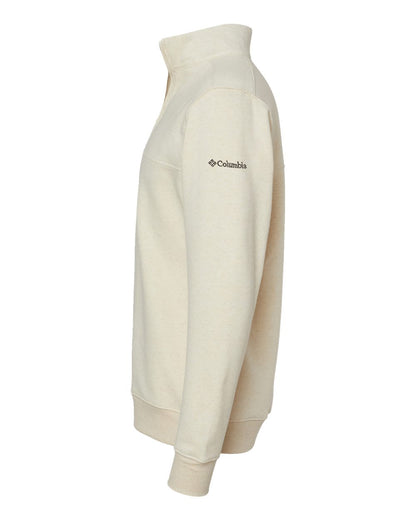 Columbia Men's Hart Mountain™ II Half-Zip Pullover 212475 #color_Oatmeal Heather