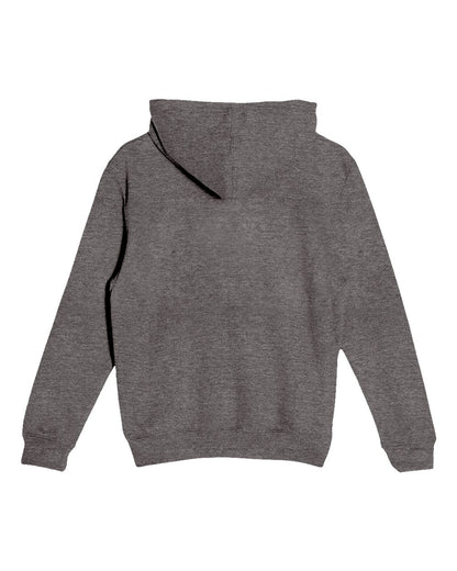 Lane Seven Youth Premium Pullover Hooded Sweatshirt LS1401Y #color_Charcoal Heather