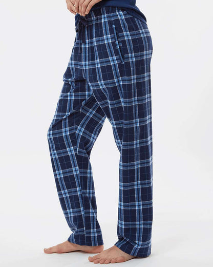 Boxercraft Women's Haley Flannel Pants BW6620 #colormdl_Navy/ Columbia