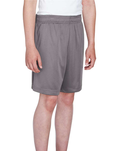 Team 365 Youth Zone Performance Shorts TT11SHY #colormdl_Sport Graphite