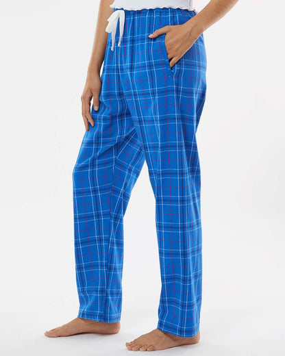Boxercraft Women's Haley Flannel Pants BW6620 #colormdl_Royal Field Day Plaid