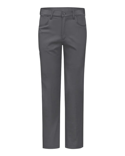 Red Kap Men's Extended Sizes Cooling Work Pants TPM2EXT #color_Carbon - 37 Unhemmed